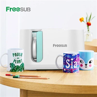 Freesub Pneumatisk Mugg Värme Press Sublimering Maskin